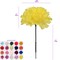 Artificial Carnation Picks, 5-Inch, 3.5" Wide, Box of 200, Yellow, Realistic Silk Flowers, Spring Floral Picks, Parties & Events, Home & Office Decor, Floral Home by Artificial Flowers